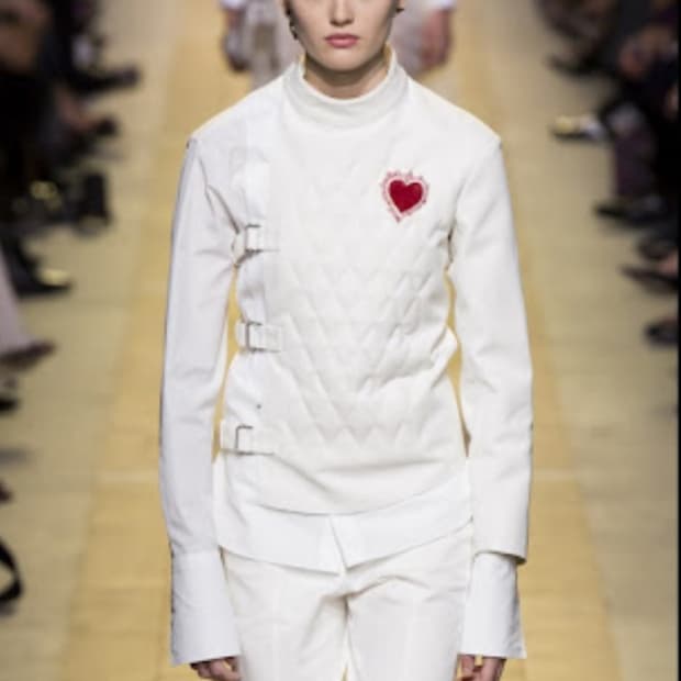 Dior 디올 17SS 런웨이 아카이브 펜싱 퀼팅 자켓