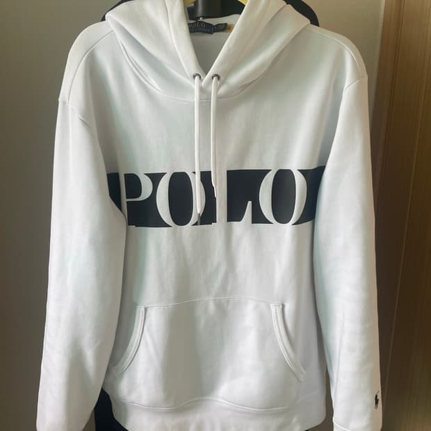 폴로 빅로고 후드티