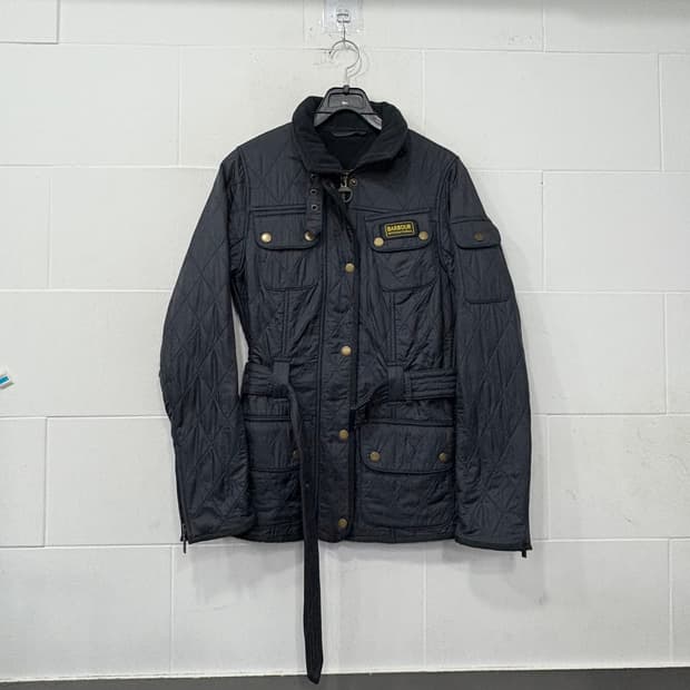 바버 인터네셔널 퀼팅 자켓