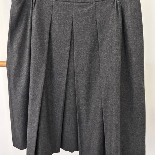 에트로 울 플리츠 스커트 (사이즈31인치)