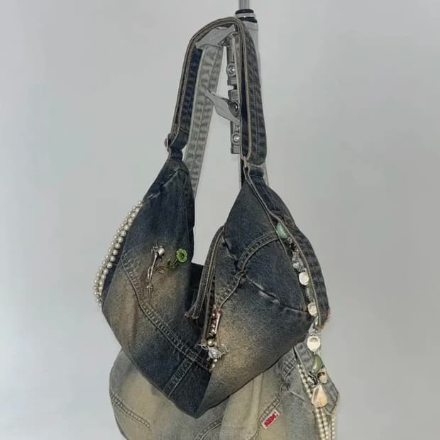 스컬프터 데님 더플백 빈티지 틴트 Vintage Tinit