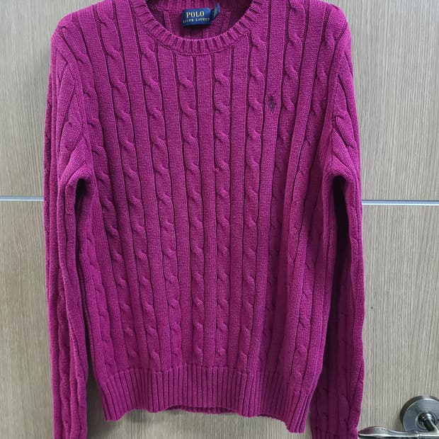 폴로랄프로렌 케이블 니트