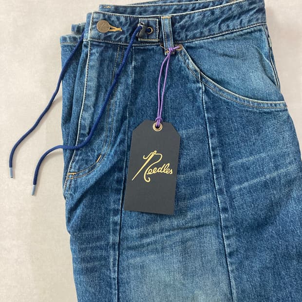 니들스 H.D. 버기 팬츠 진 12온즈 데님 인디고