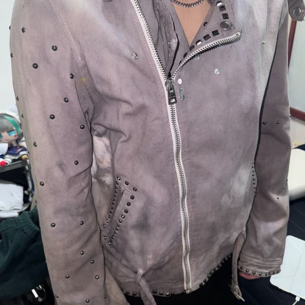 빈티지 라벤더 자켓