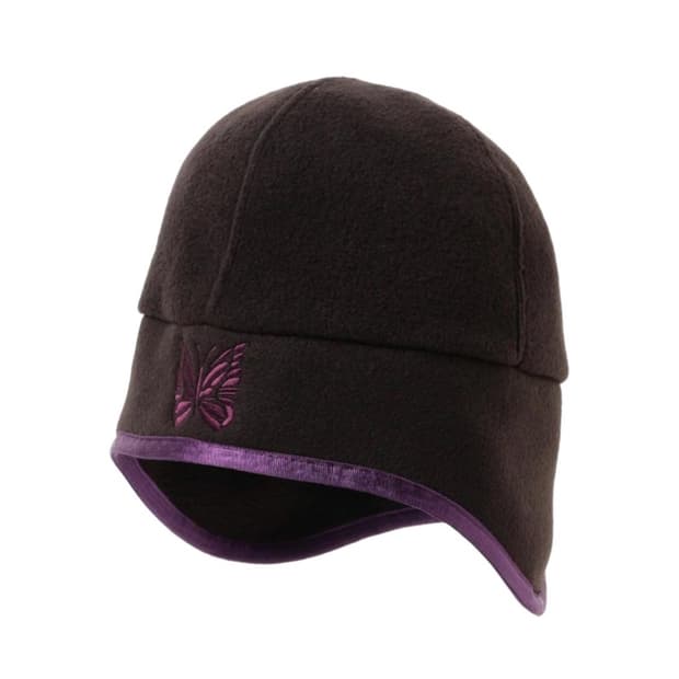 니들즈 x 빔즈 플리스 캡 블랙