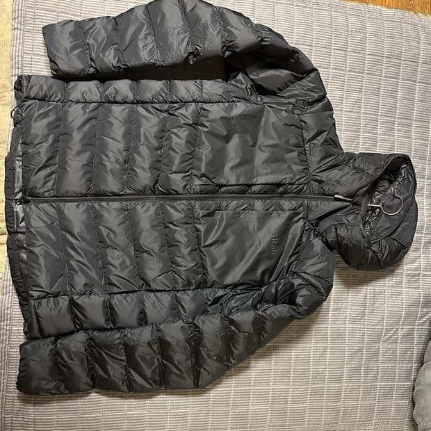 rab 씨러스 울트라 후디 블랙 L 새상품