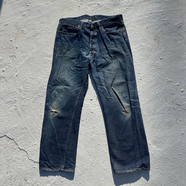 웨어하우스 1101 원워시 셀비지