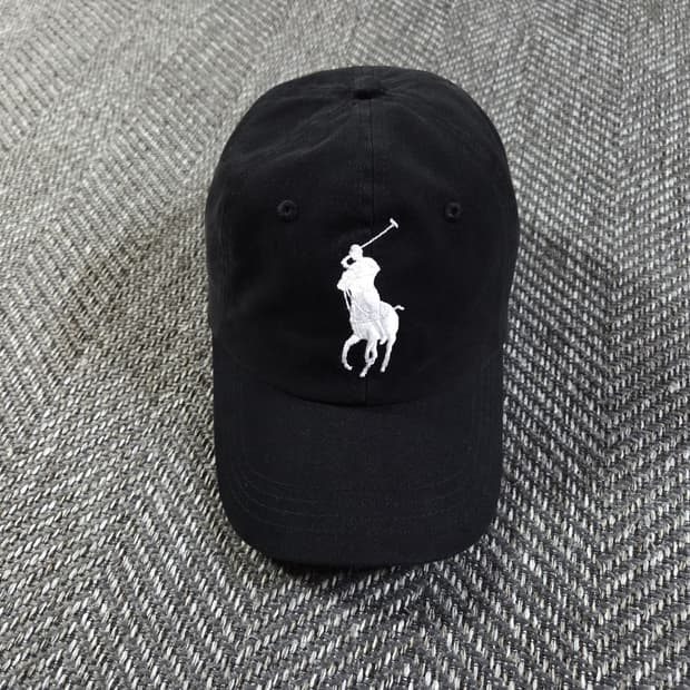 폴로 랄프로렌 빅포니 블랙 볼캡
