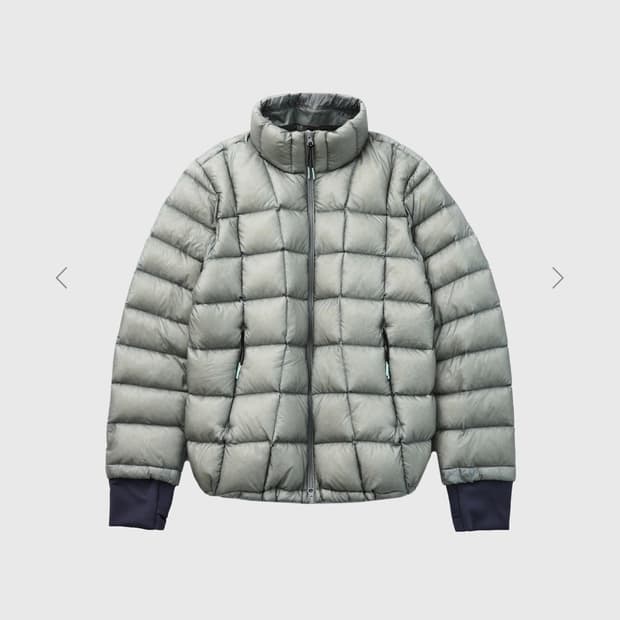 MODULAR LIGHT GOOSE PUFFER (LIGHT GREY)