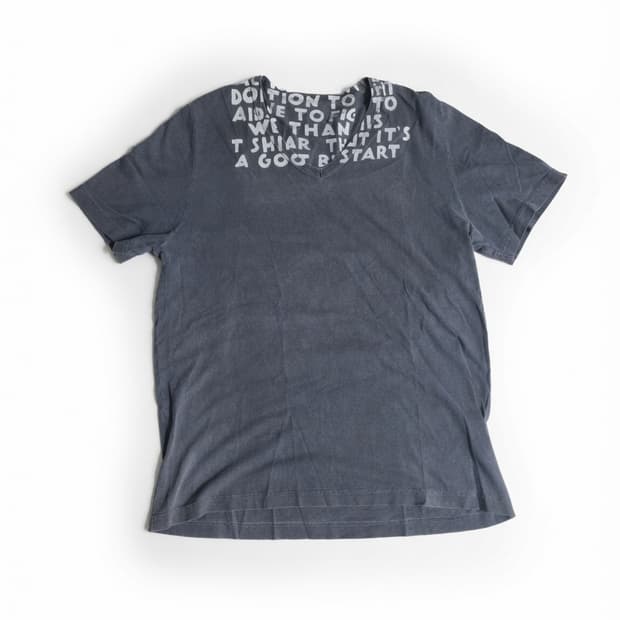 Martin Margiela AIDS T-shirt Grey M
