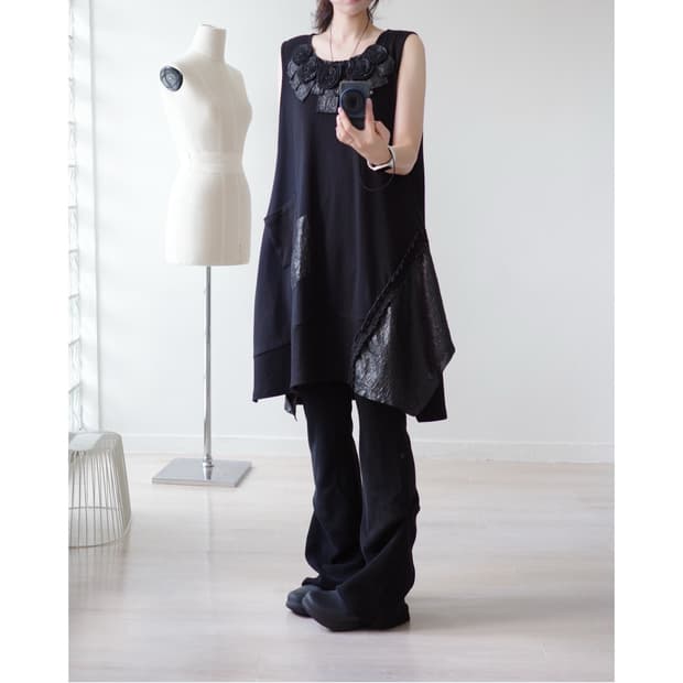 Angel plus rose corsage A-line tunics
