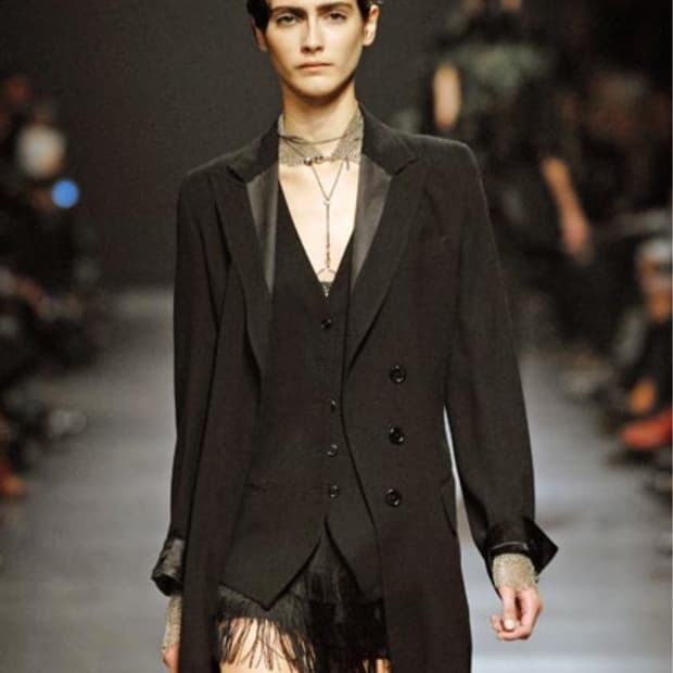 Ann Demeulemeester 08SS Fringe Skirt