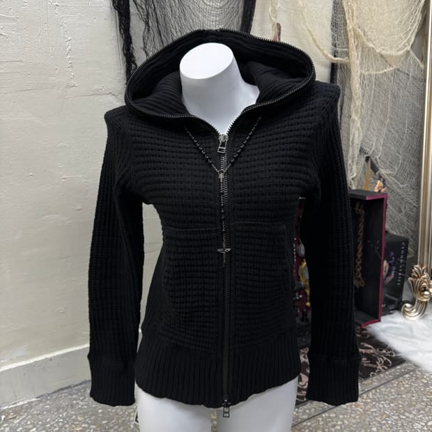 Buffalo bobs 00s ribbed sweat hoodie