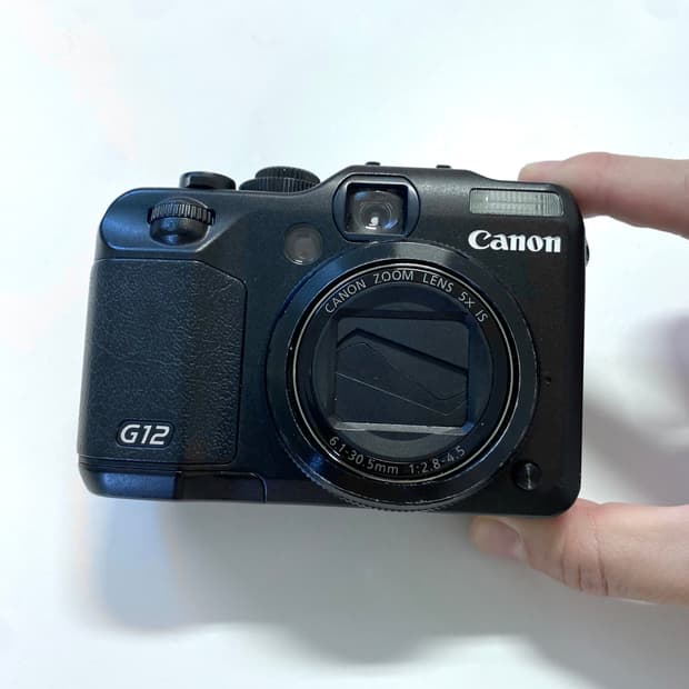 캐논 파워샷 G12 디지털 카메라