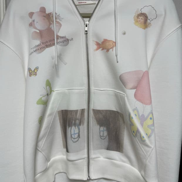 0milewear (영마일웨어) her graphic ZIP UP