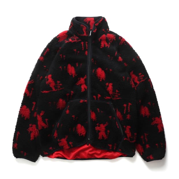 BEAMS PLUS Boa Jacquard Military Blouson