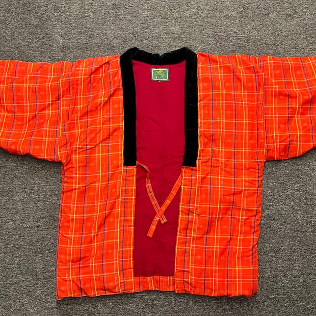 일본 전통 방한복 한텐