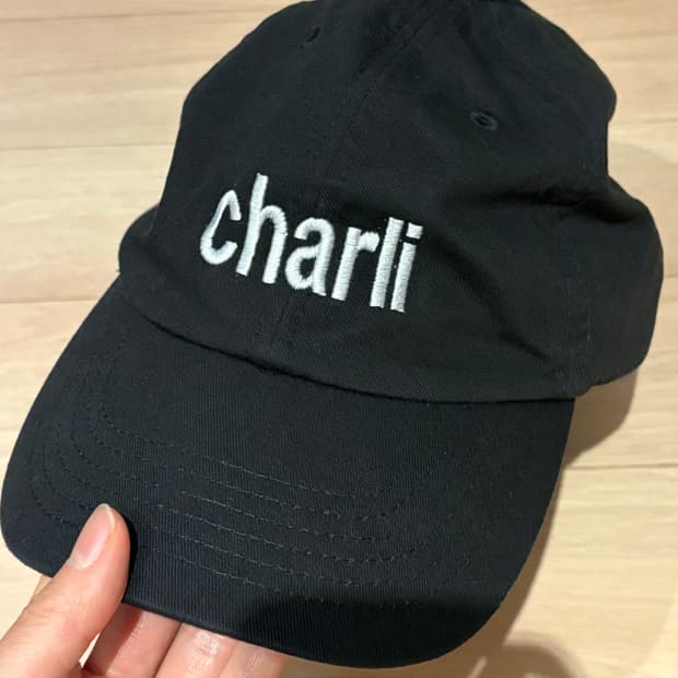 charli xcx 캡모자 머천다이즈 굿즈