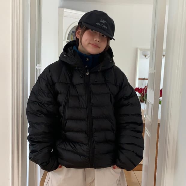 마이유스 패딩 블랙