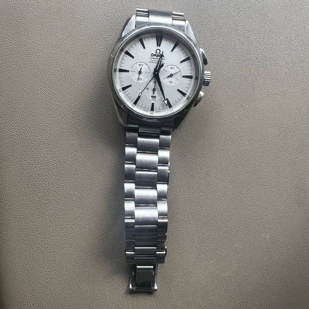 오메가씨마스터아쿠아테라크로노블루핸즈42mm