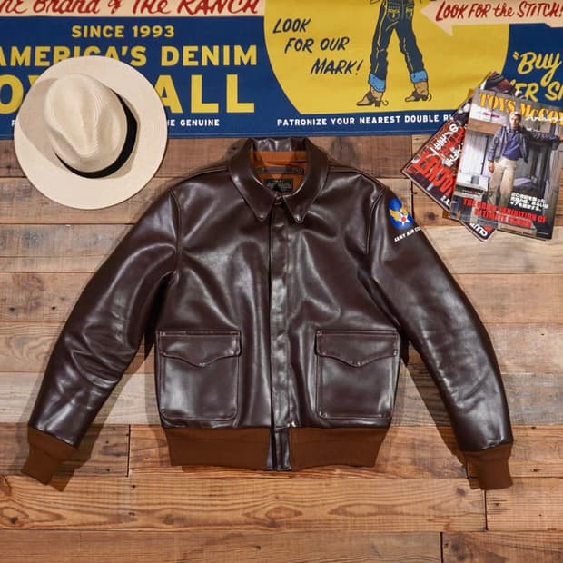 [veluokldly] A-2 말가죽 차심 자켓 2XL 리얼맥코이 복각