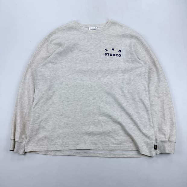 아이앱 스튜디오 롱슬리브 라이트 그레이 XL