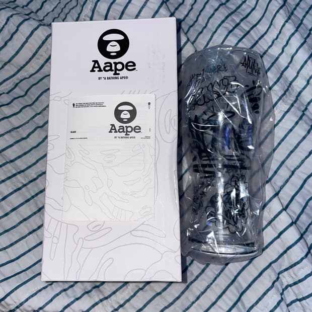 Bape Aape 컵 베이프 에이프 유리컵 맥주잔