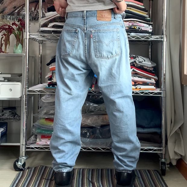 리바이스 90s 550 데님 팬츠