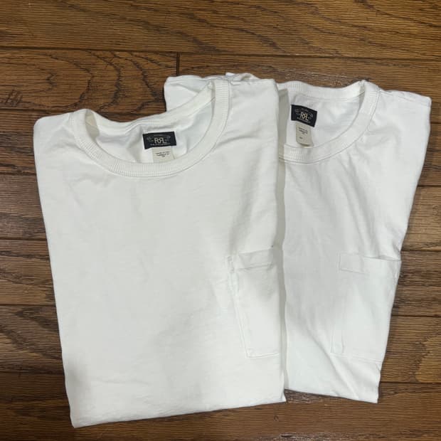 RRL 포켓 반팔 티셔츠 투팩 L