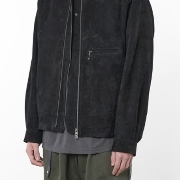 이얼즈어고 고트스킨 블루종 L