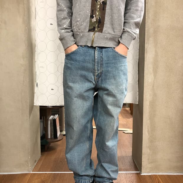 Junyawatanabe 와이드 데님 팬츠 S