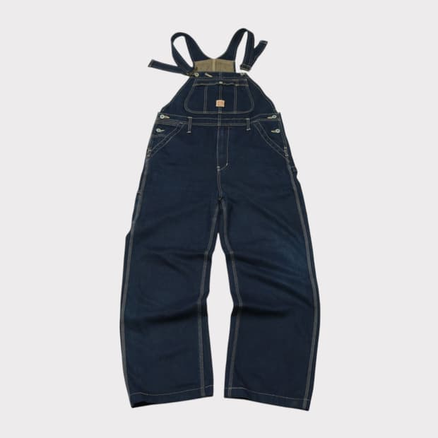 [M] 블루웨이 재팬 데님 오버롤 멜빵바지