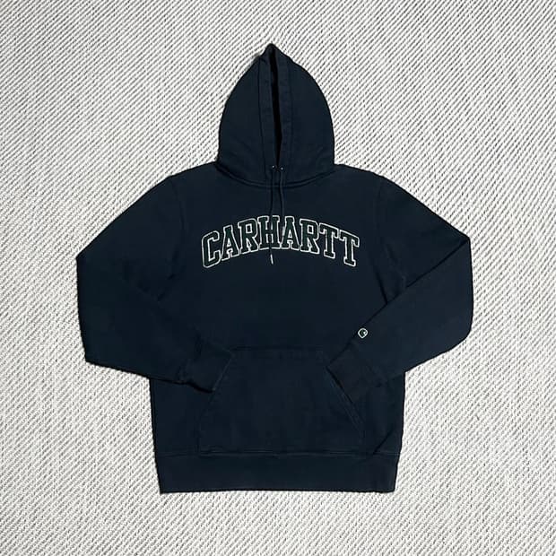 [S] Carhartt 칼하트 wip 우먼즈 네이비 후드티