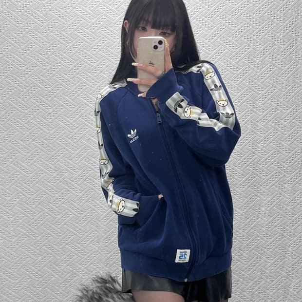 아디다스 니고베어 슈퍼스타 져지 집업 L C09732