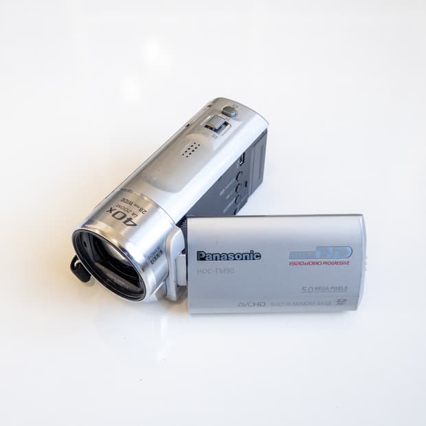 Panasonic HDC-TM90 / 빈티지 디지털 캠코더