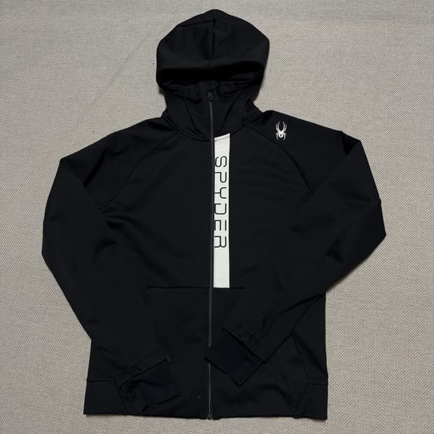 스파이더 트레이닝 풀오버 후디