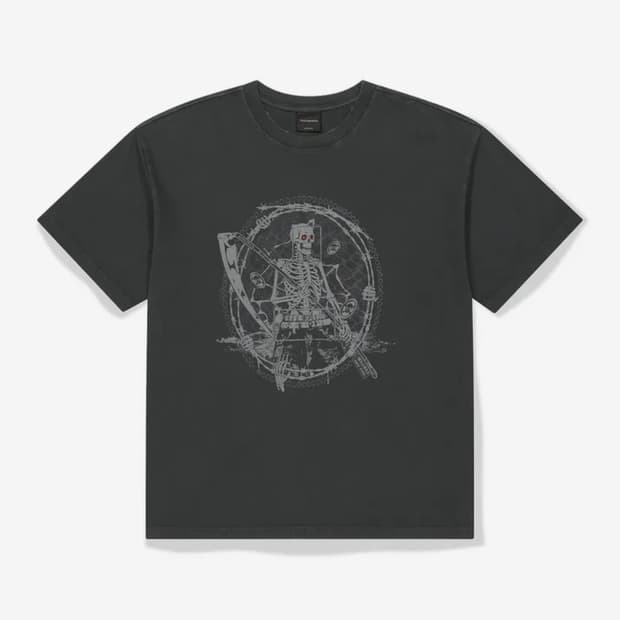 [KOIN SEOUL] REAPER T-SHIRT (CHARCOAL)