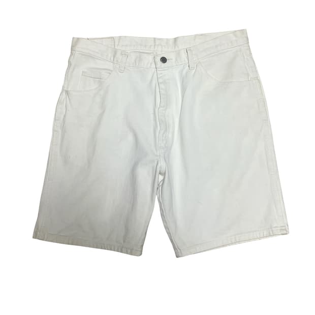 Wrangler 90’s 화이트 데님 쇼츠