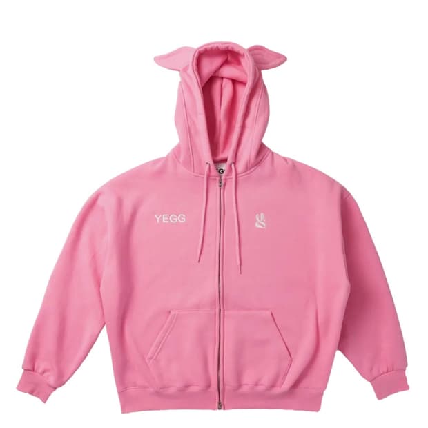 Yegg 예그 윙 후디 핑크