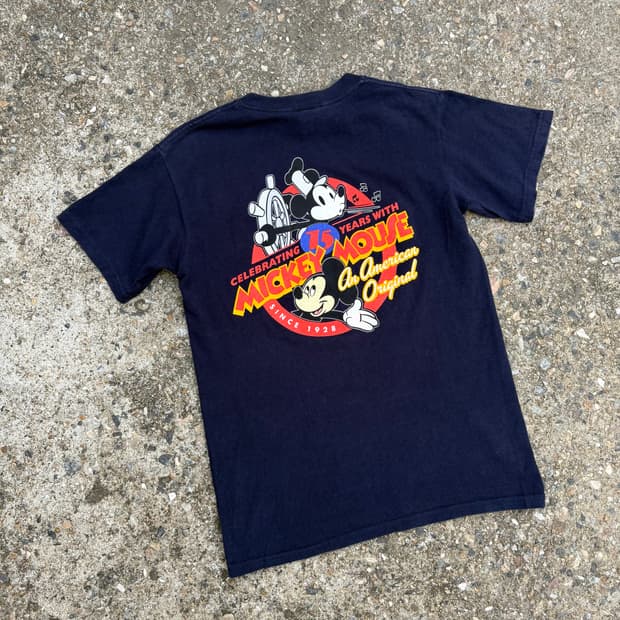 Disney 미키마우스 75주년 티셔츠