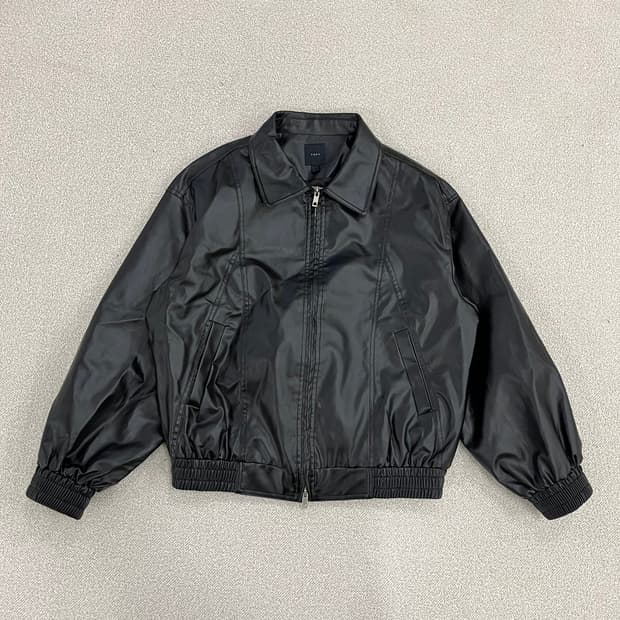 M 데이 레더 블루종 자켓 0219M