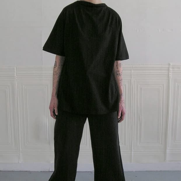 에옹쓰 Basic Pants Black