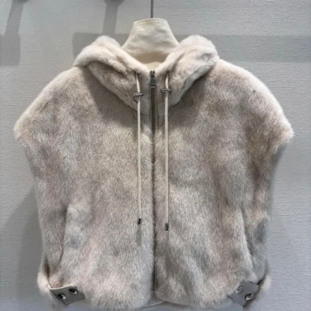 코펜허겐퍼플밍크조끼