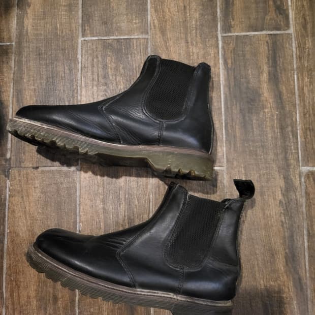 닥터마틴2976 블랙 첼시 부츠uk7 