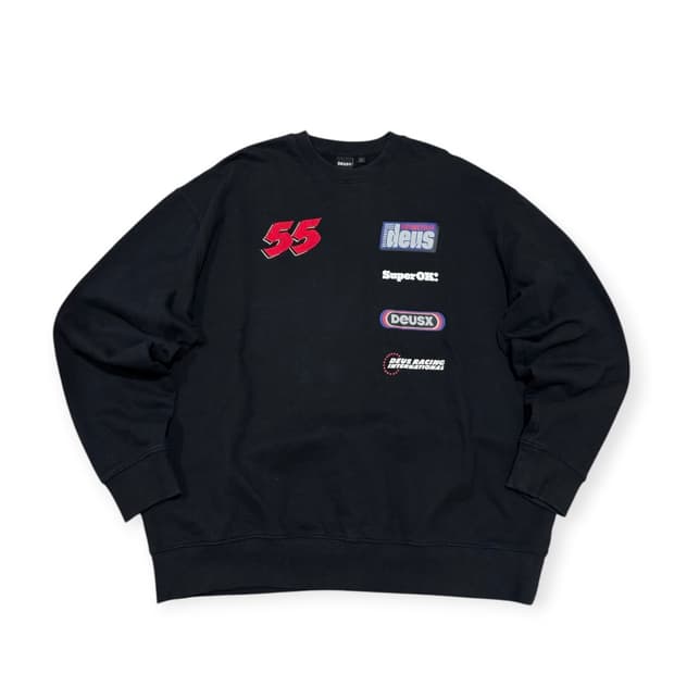 데우스 엑스마키나 데칼 모토크루 맨투맨 