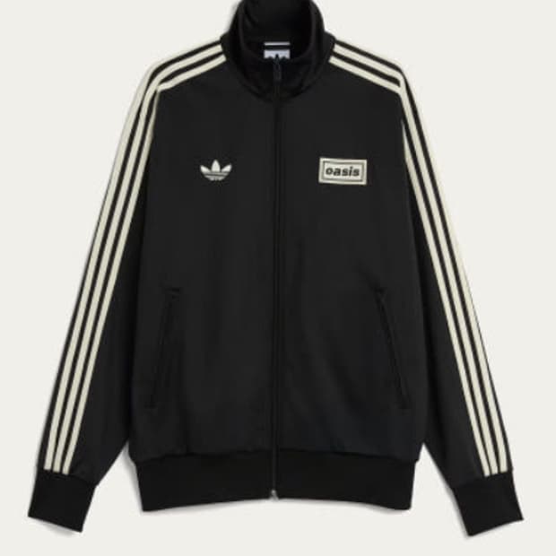오아시스 아디다스 트랙탑 져지 US L