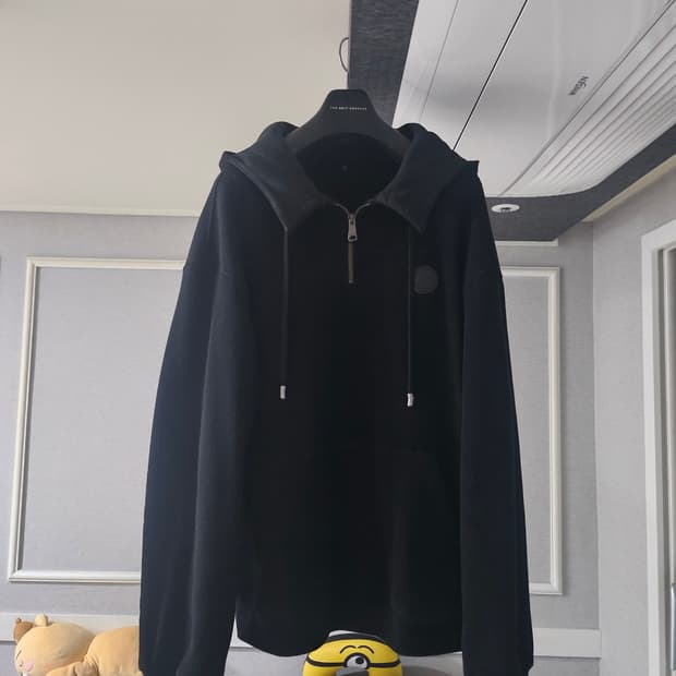 [거의 새것] 아더에러 스페릭 로고 니트 후드 티셔츠 A2