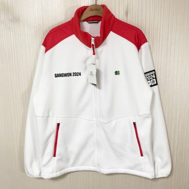 코오롱스포츠 2024 강원 동계청소년올림픽 선수지급 플리스자켓 110