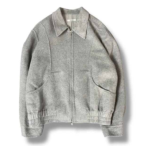 SPACE 그레이 울 불루종 숏 자켓 2