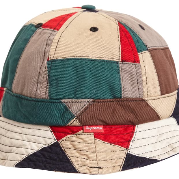 슈프림 패치워크 벨햇 M/L